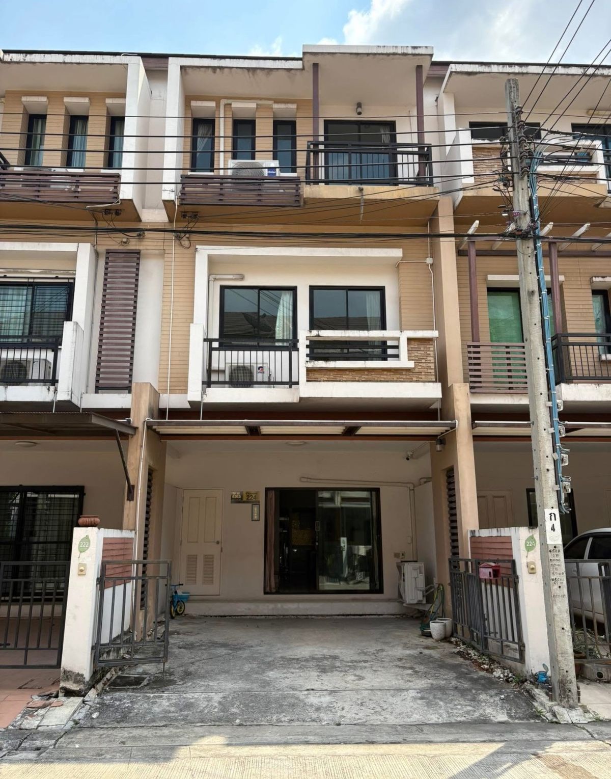 For RentTownhomeLadprao101, Happy Land, The Mall Bang Kapi : Rental of TimeHome Hua Mak 21