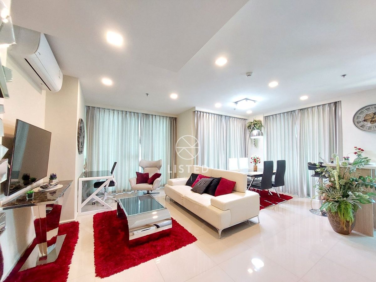 For SaleCondoPattaya, Bangsaen, Chonburi : City Garden Tower 2 Bedrooms For Sale