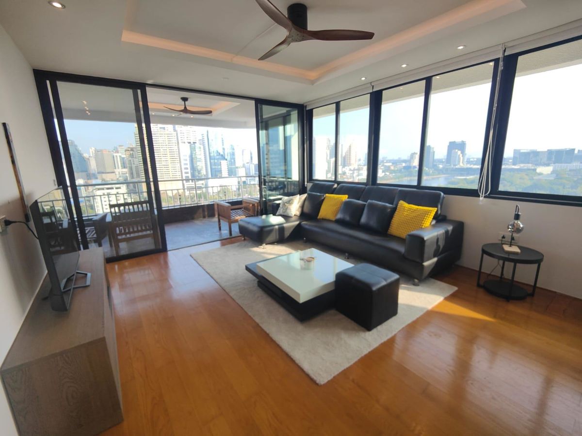 For RentCondoNana, North Nana,Sukhumvit13, Soi Nana : LTHC12117 - Lake Green for Rent Size 115 SQM. 2 Beds 2 Baths Near BTS Asok Station Only 85K/Month