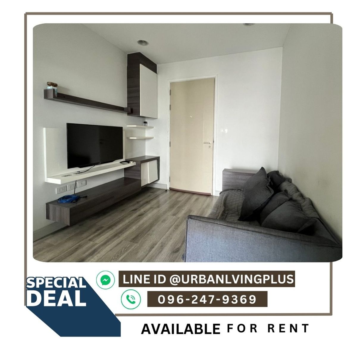 For RentCondoSathorn, Narathiwat : ( U20250311200 ) Tel/Line 096-2479369 FOR RENT !!!  Centric Sathorn St.louis // 1 BEDROOM 1 BATHROOM 36 SQ.M. RARE ITEM✨✨