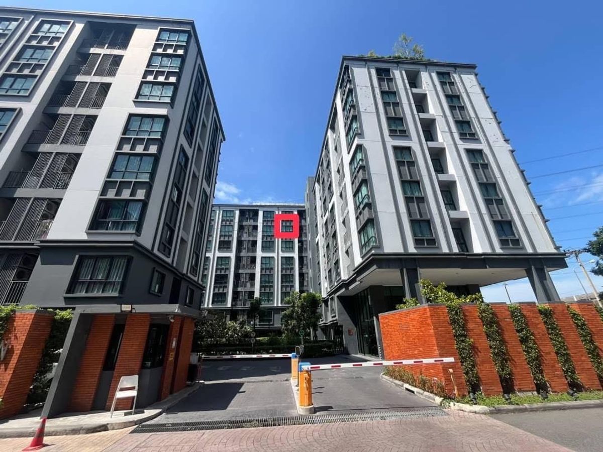 For SaleCondoSriracha Laem Chabang Ban Bueng : Condo for sale next to Kasetsart University, Sriracha, with rental people, suitable for investors.