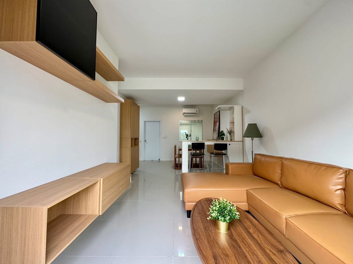 For SaleTownhomePathum Thani,Rangsit, Thammasat : M927 2-storey townhouse for sale at Ban Pruksa 107 Tiwanon-Rangsit