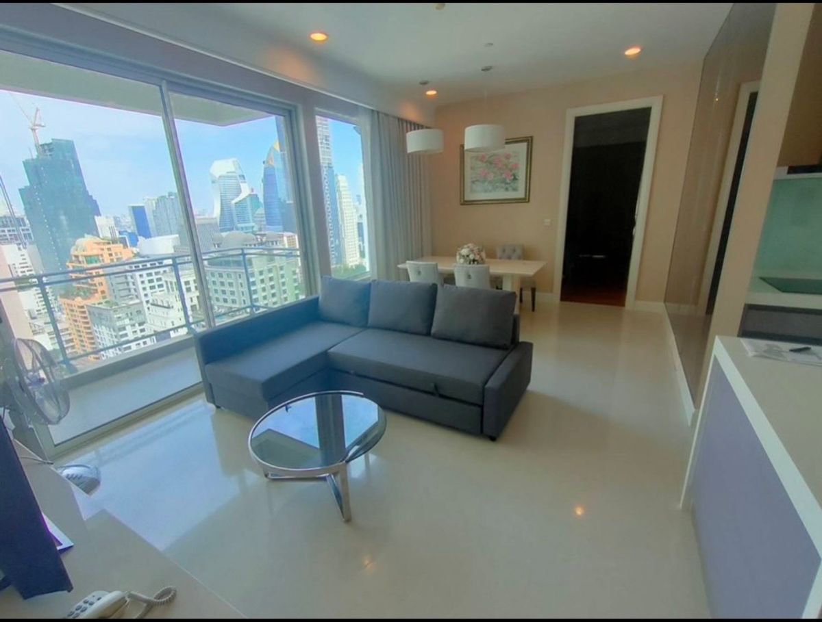 For RentCondoWitthayu, Chidlom, Langsuan, Ploenchit : For Rent Q Langsuan 94 SQ.M 85K 2BED 2BATH Tel 096-2948999