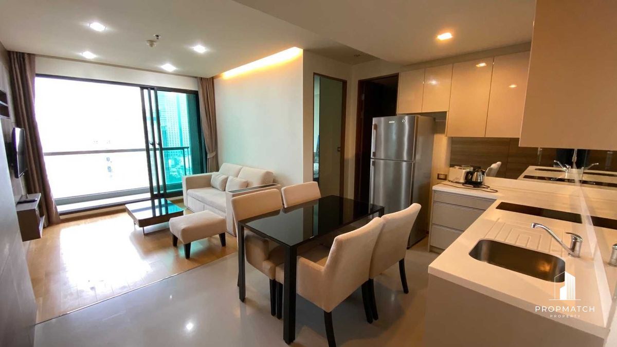 ให้เช่าคอนโดสาทร นราธิวาส : ✨ราคาสุดว้าว ห้องแต่งสุดปัง✨The Address Sathorn  ( 2Bed 2Bath 70SQM.) แต่งครบพร้อมอยู่ !! เพียง50,000 บาทต่อเดือน Tel.0981315848 @propmatch