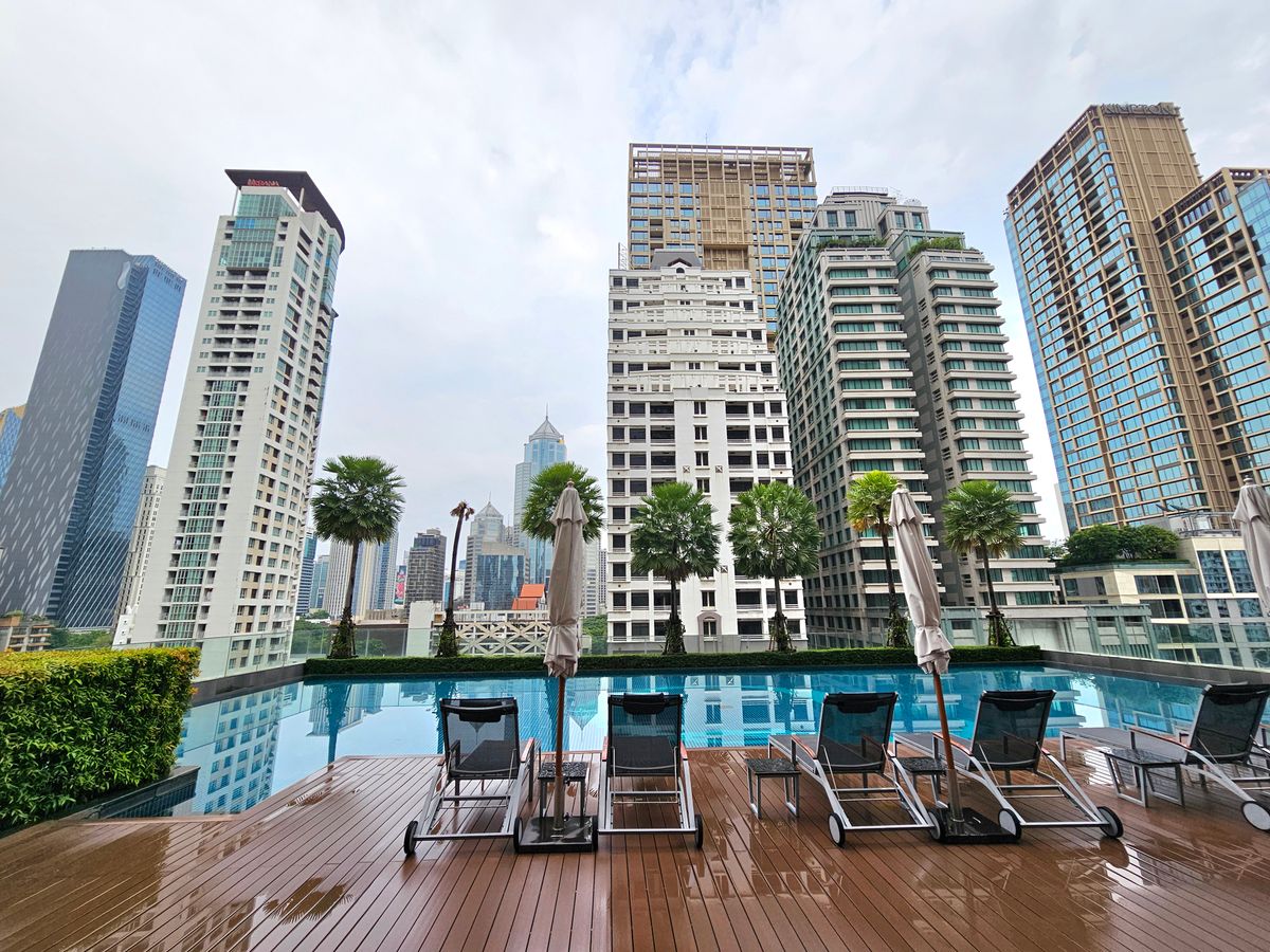 For RentCondoWitthayu, Chidlom, Langsuan, Ploenchit : For Rent Q Langsuan 106 SQ.M 2BED 2BATH 85K Beautiful Room Tel 096-2948999