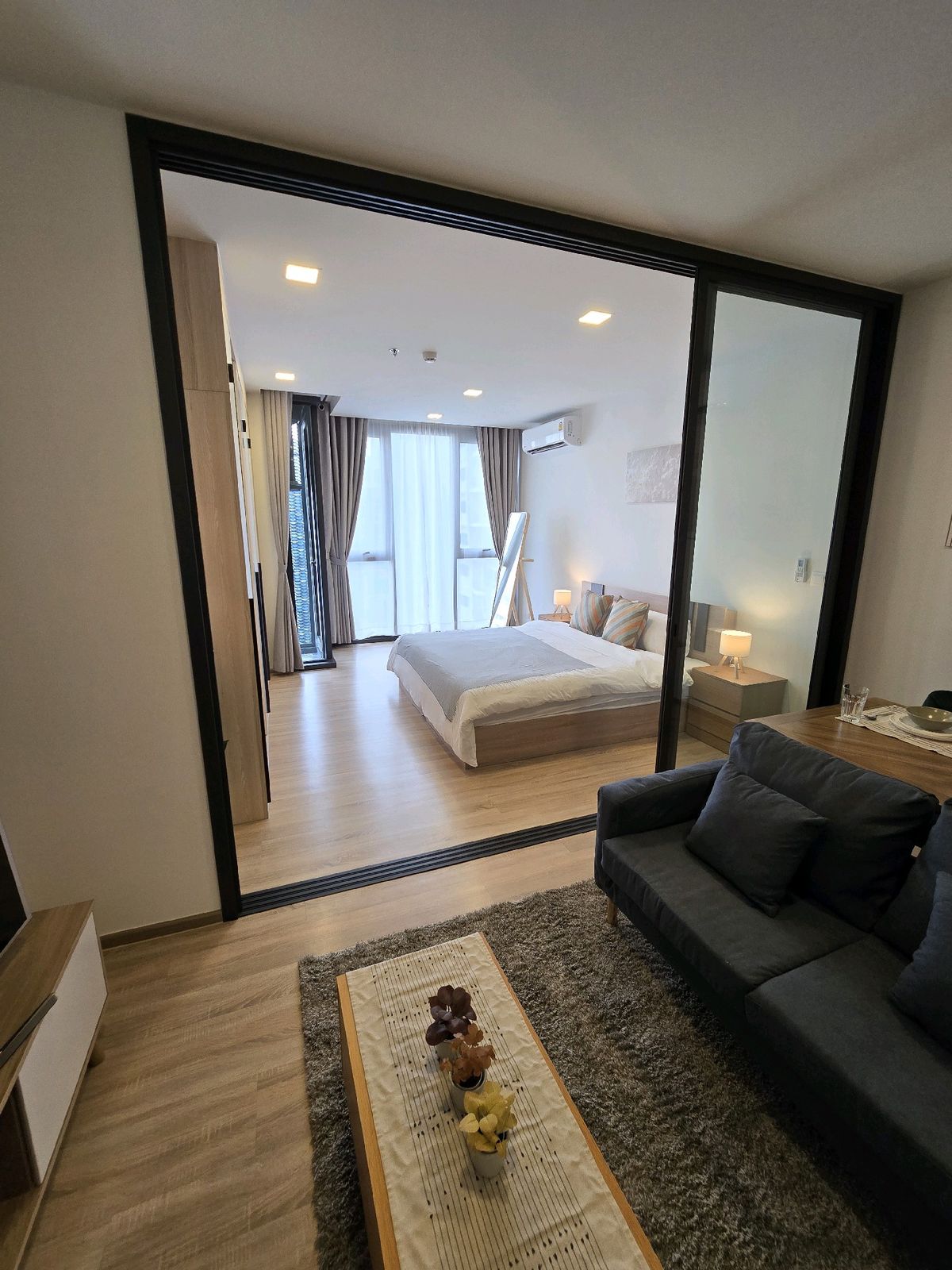 For RentCondoRatchathewi,Phayathai : 🔥For urgent rent🔥 Condo XT Phayathai, 1 Bed plus type, size 42.25 sq m., 11th floor, new room, fully furnished, next to BTS Phayathai