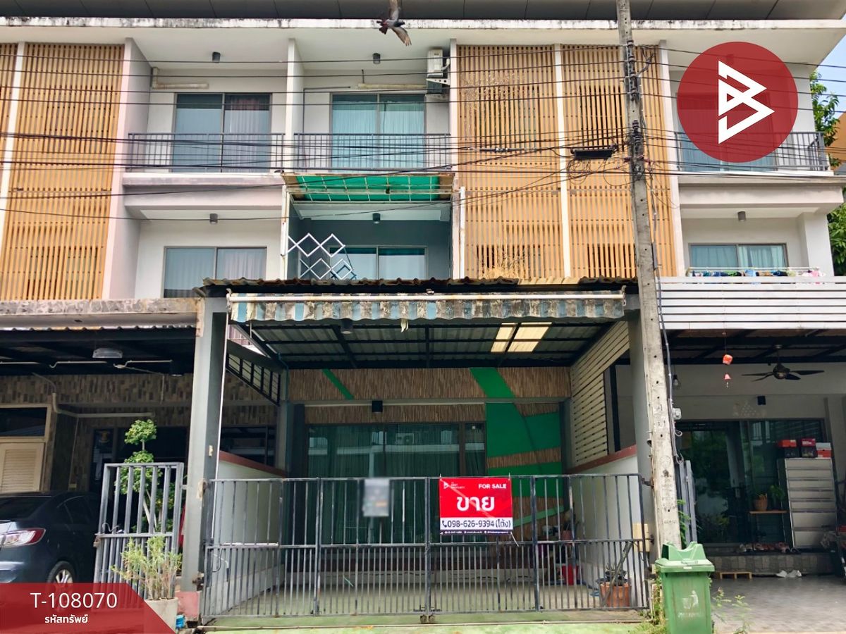 For SaleTownhomeLadprao101, Happy Land, The Mall Bang Kapi : Townhome for sale, Eco Space Kaset-Nawamin Village, Bueng Kum, Bangkok