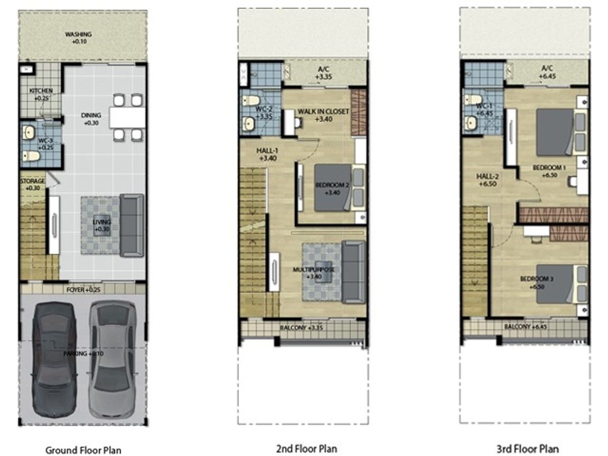 For RentTownhomeOnnut, Udomsuk : Townhouse for rent, Baan Klang Muang, Sukhumvit 77