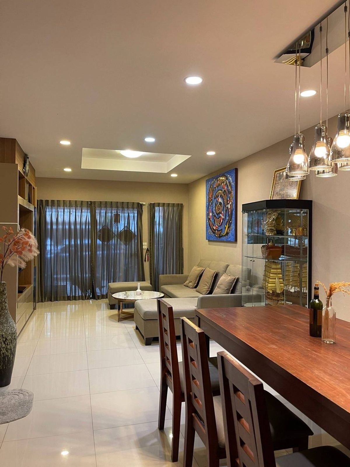 For SaleTownhomeOnnut, Udomsuk : 3 bed 4 bath 184 sqm townhouse for sale at Onnut road halfway between Sukhumvit road and Srinakarin road, BTS station Onnut