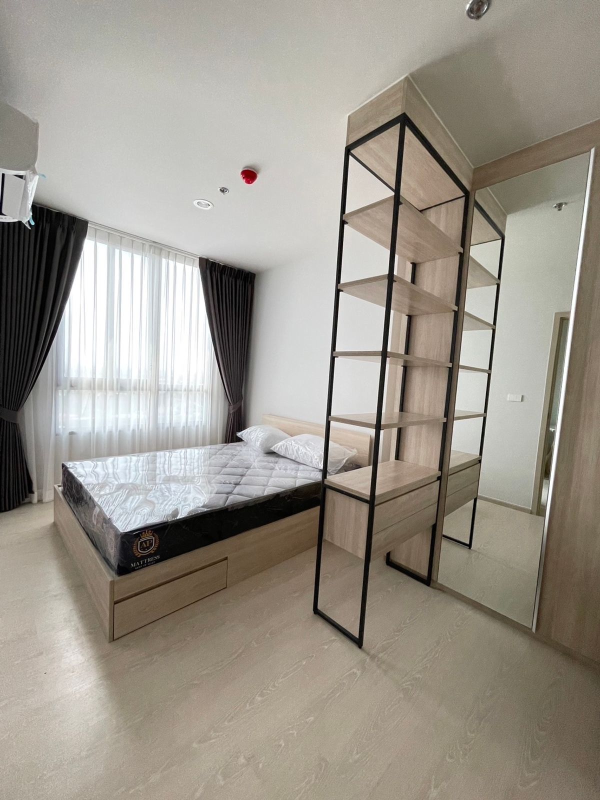 For RentCondoBangna, Bearing, Lasalle : 📌For Rent🎉nue Mega Plus Bangna, condo, MEGA, Bangna, near IKEA, Bangna, 21st floor, airy, convenient transportation, complete facilities #LV-MO1574