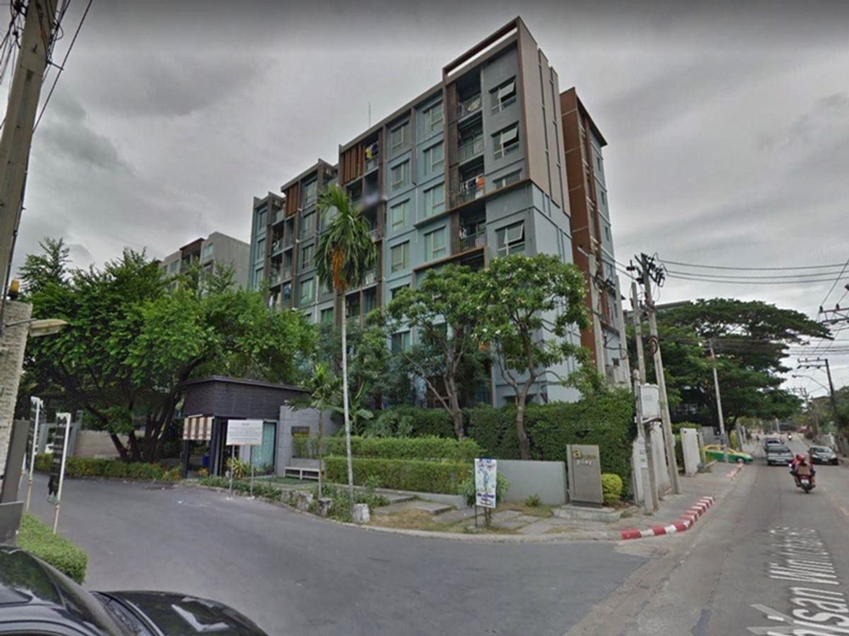 For SaleCondoRatchadapisek, Huaikwang, Suttisan : Condo for sale, Space Play, Sutthisan Diagchrin, Huai Khwang, large room, size 62.82 sqm. Near MRT Sutthisan, special price, only 2,813,000 baht.