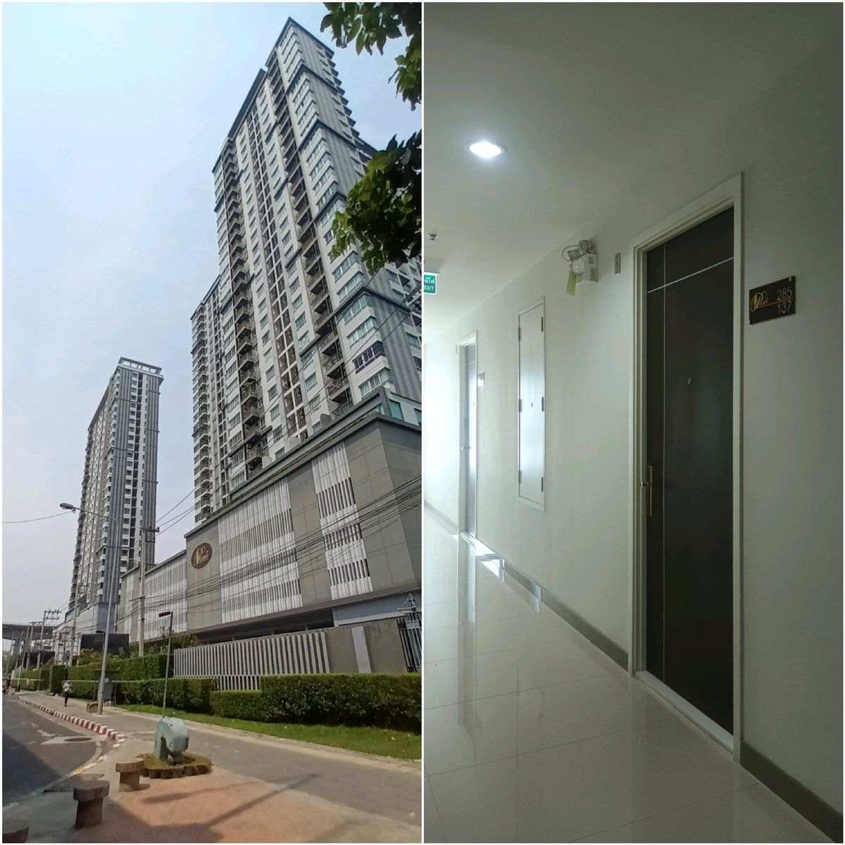 For SaleCondoThaphra, Talat Phlu, Wutthakat : Condo for sale, beautiful view, The President 2, Sathorn-Ratchaphruek-Bang Wa, 2 electric train lines