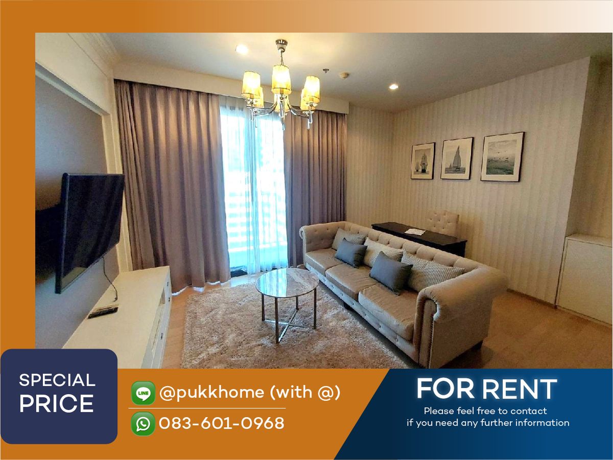 For RentCondoSukhumvit, Asoke, Thonglor : HQ Thonglor | 2Bedroom 80 SQ.M. 📞 083-601-0968