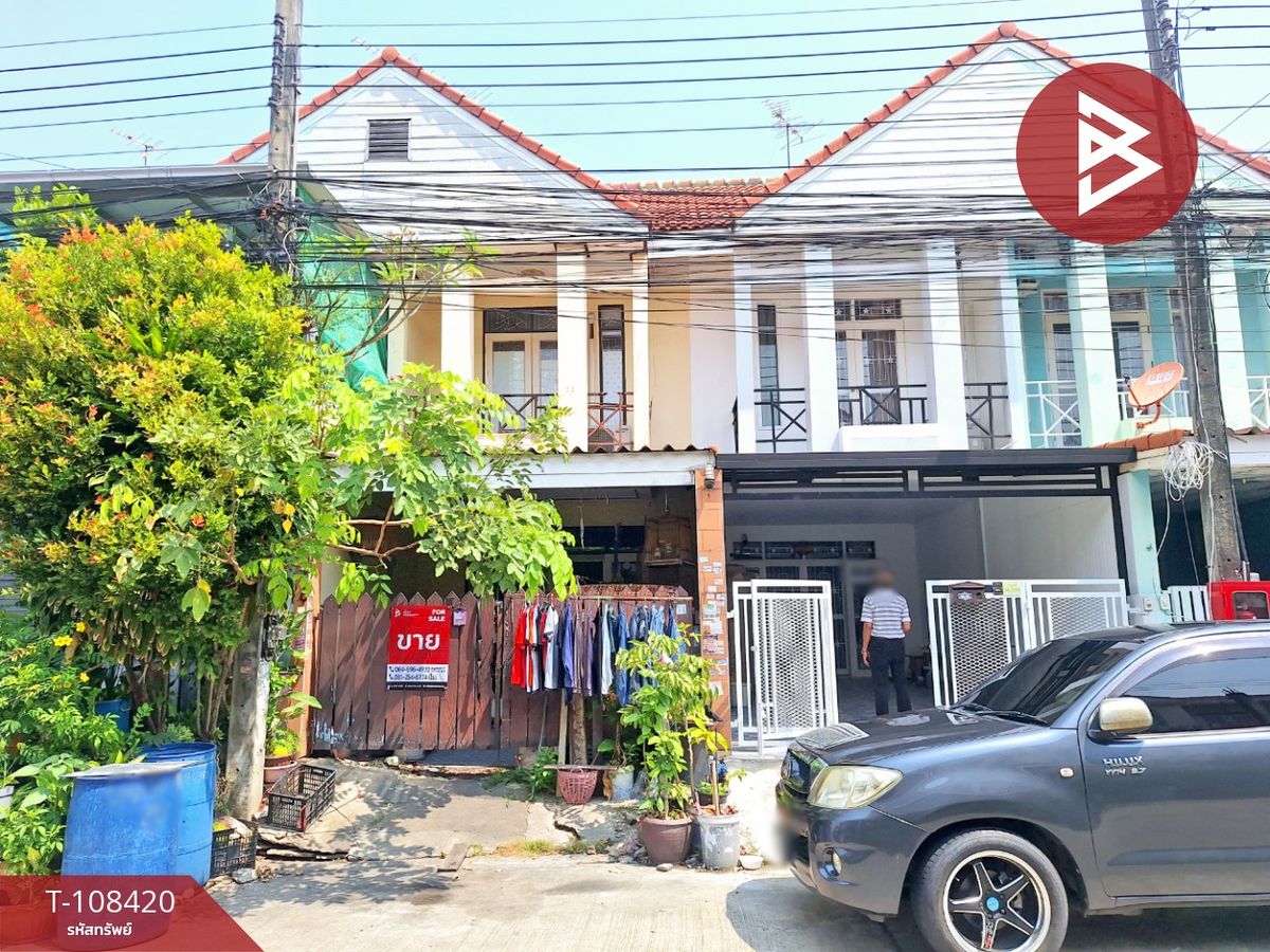 For SaleTownhomePathum Thani,Rangsit, Thammasat : Townhouse for sale Thai Somboon Village 2, Rangsit-Khlong 3, Khlong Luang, Pathum Thani