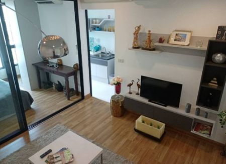 For RentCondoSapankwai,Jatujak : Condo for rent: Premio vetro 2, 35 sq m., Kasetsart, beautiful room