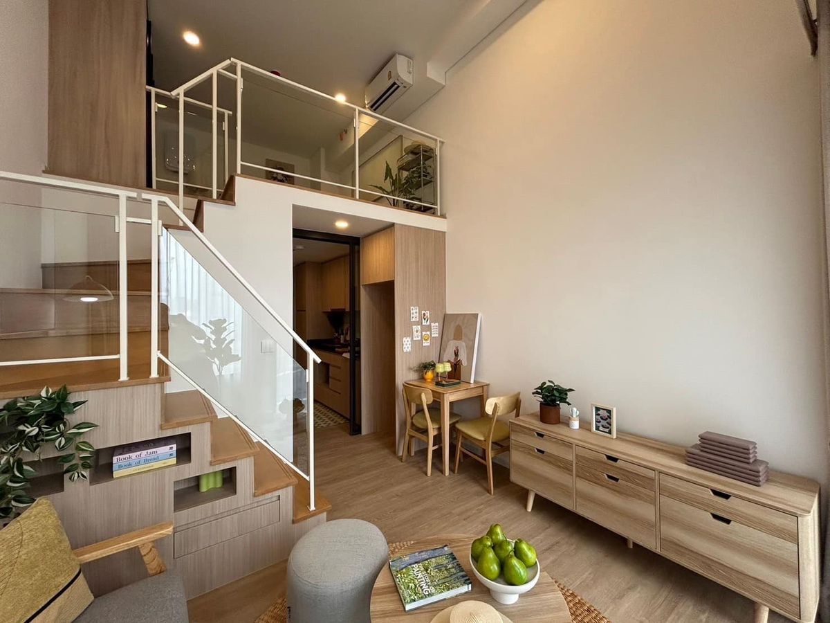 For SaleCondoRama9, Petchburi, RCA : Luxury Style Duplex Condo 𝗟𝗔𝗡𝗗𝗠𝗔𝗥𝗞 @ 𝗠𝗥𝗧𝗔 𝗦𝗧𝗔𝗧𝗜𝗢𝗡 Ready to stay