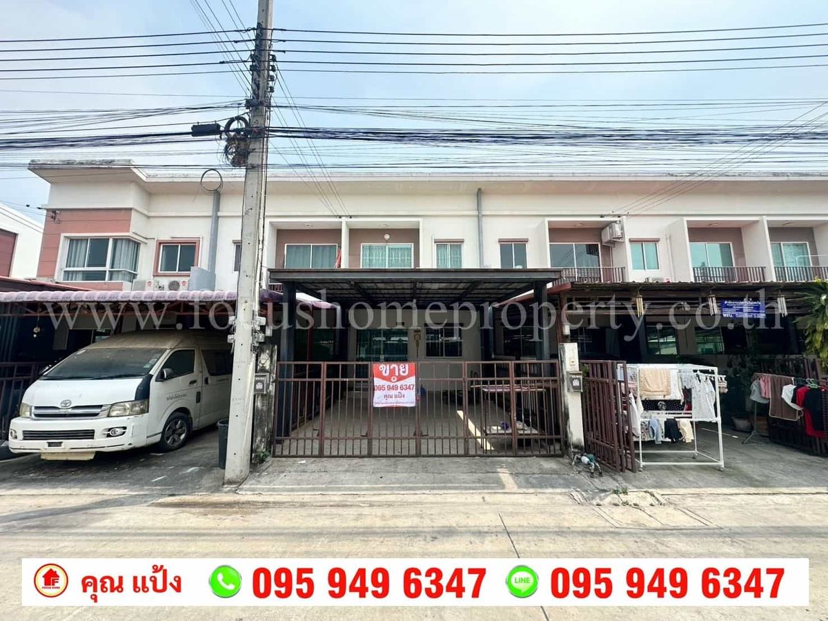 For SaleTownhomePathum Thani,Rangsit, Thammasat : Townhouse for sale, Supalai Bella Village, Rangsit-Khlong 2