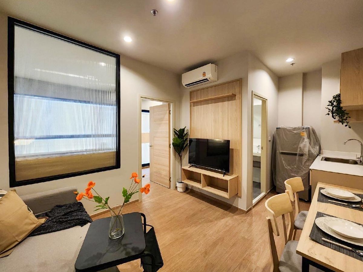 For SaleCondoPathum Thani,Rangsit, Thammasat : Condo for Sale Common TU, 1 bedroom 31 Sqm Fully-Furnished Near Chiangrak Rd Thammasat University Rangsit Campus Khlong Luang Phaholyothin Expressway : KT25S-001