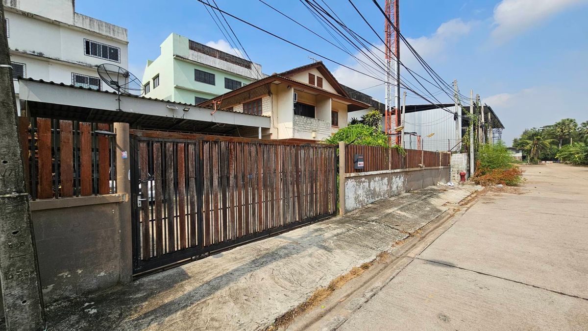 For SaleHouseMin Buri, Romklao : 2 storey detached house for sale in Soi Romklao 22, Min Buri District, Bangkok