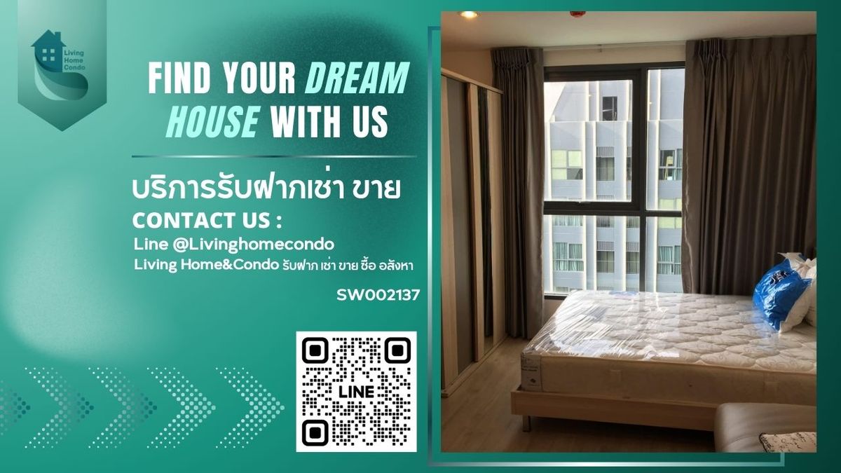 For SaleCondoSiam Paragon ,Chulalongkorn,Samyan : Condo for sale, Ideo Q Chula-Samyan, high floor, fully furnished, good location - SW002137 