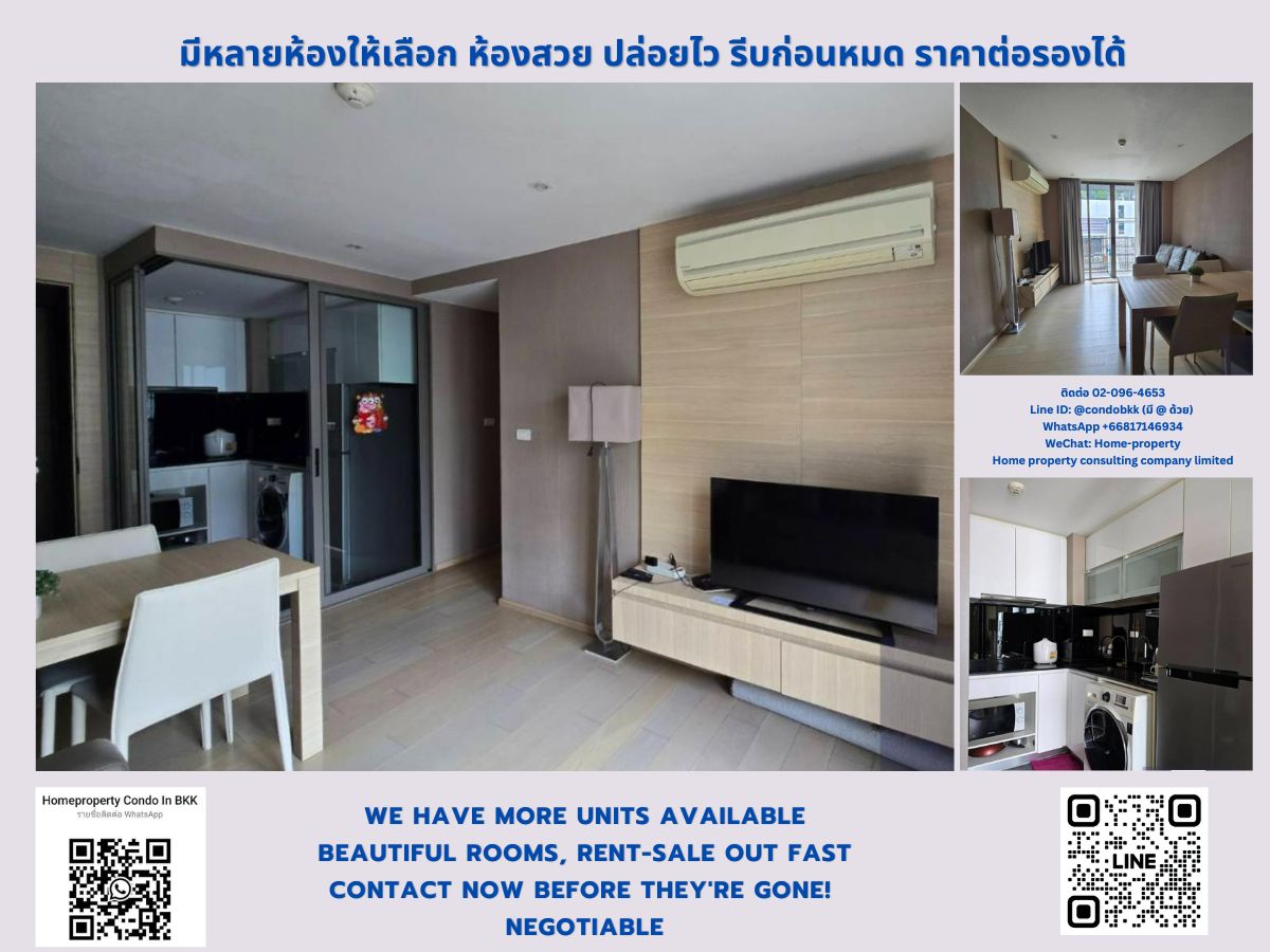 For SaleCondoSilom, Saladaeng, Bangrak : Condo for sale, Silom Class, near BTS Chong Nonsi, interested in negotiating @condobkk (with @) Code H32964