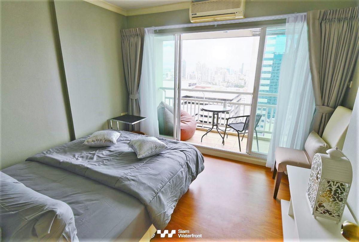 For RentCondoSukhumvit, Asoke, Thonglor : 🔥 For Rent-Ready to Move In🔥Grand Park View Asoke, 1 Bedroom | 36 sqm | 30th Floor, Fully Furnished Prime location near MRT/BTS Asoke