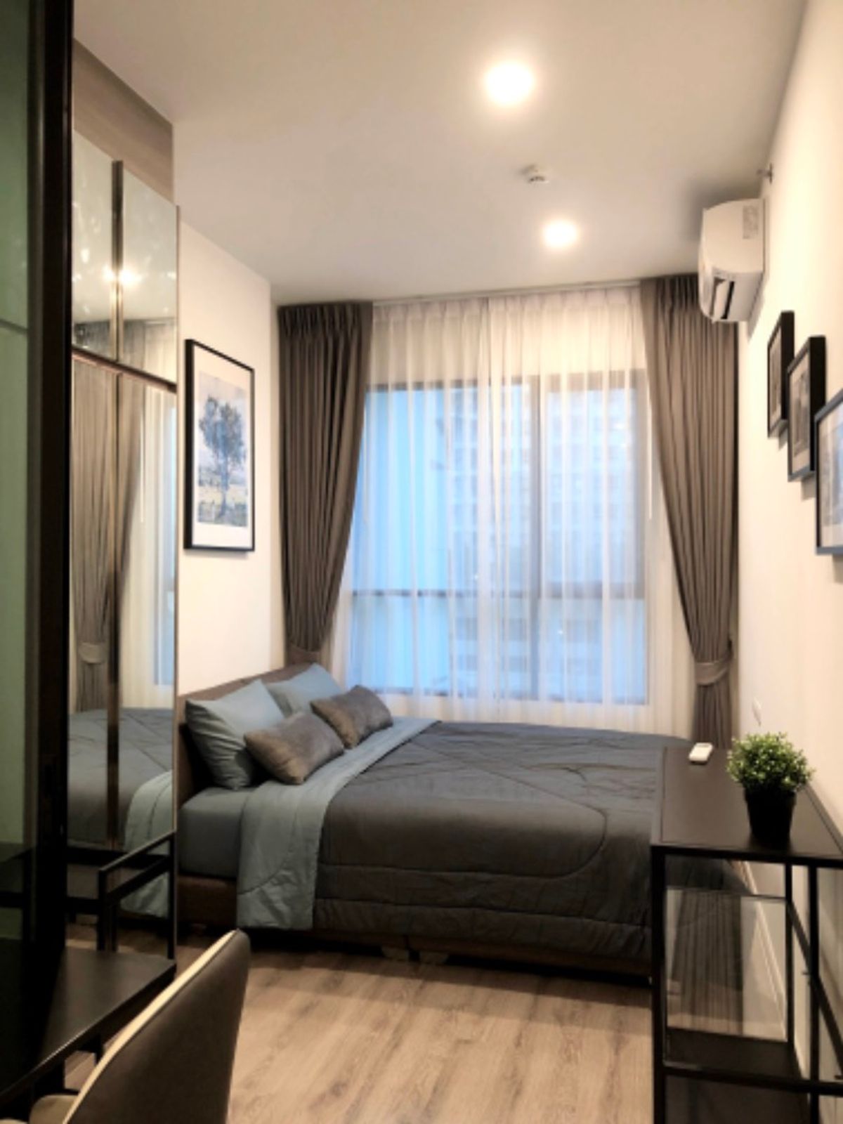 For RentCondoRamkhamhaeng, Hua Mak : Code: CH0576 Condo for rent Knightsbridge Collage Ramkhamhaeng 32 sqm. Decorated with Furniture near The Mall, Bang Krai ...