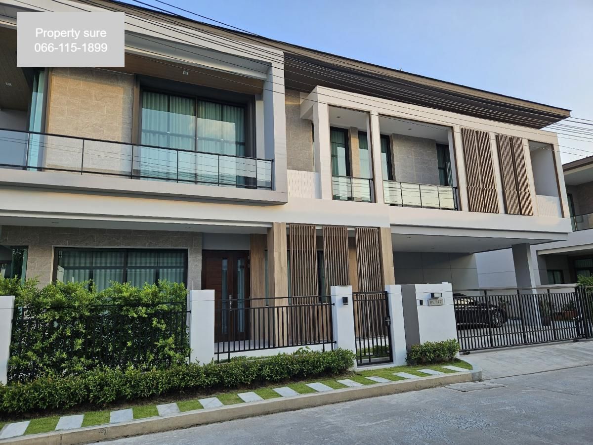 ให้เช่าบ้านวิภาวดี ดอนเมือง หลักสี่ : บ้าน​เดี่ยว​ Type ใหญ่​สุด​ แปลง​มุม​4 Beds 5 Baths   ติด​สวนส่วน​กลาง​ 24 นาที​ถึง​พระราม​ 9 เหมาะ​สำหรับ​คนจีน​ หรือ​ ลูกบ้าน​ทำงาน​แถว​พระราม​ 9
