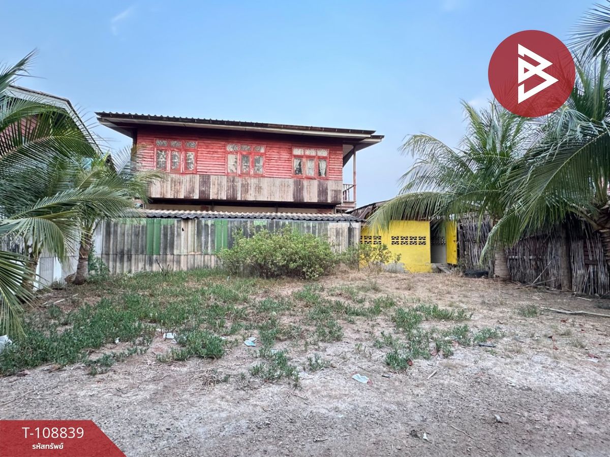 For SaleHouseSamut Songkhram : Single house for sale with land area of ​​1 rai 1 ngan 44 sq. Wa Kaew Samut Songkhram