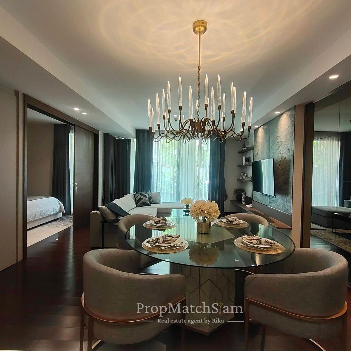 For RentCondoSukhumvit, Asoke, Thonglor : The project is not affected by the earthquake, 1 bedroom, Thonglor 16! LA CITTA DELRE Thonglor 16 & quot; (La Citta Thonglor 16)