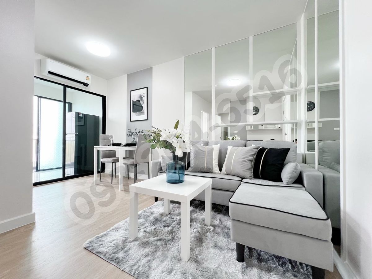 For SaleCondoSeri Thai, Ramkhamhaeng Nida : ✨ 2 -style condo Sukhaphiban icon Good location, the most worthwhile price, including all the furniture and appliances. Place beautifully ready to move in. Keep the details at all points. Dont miss. ❤️
