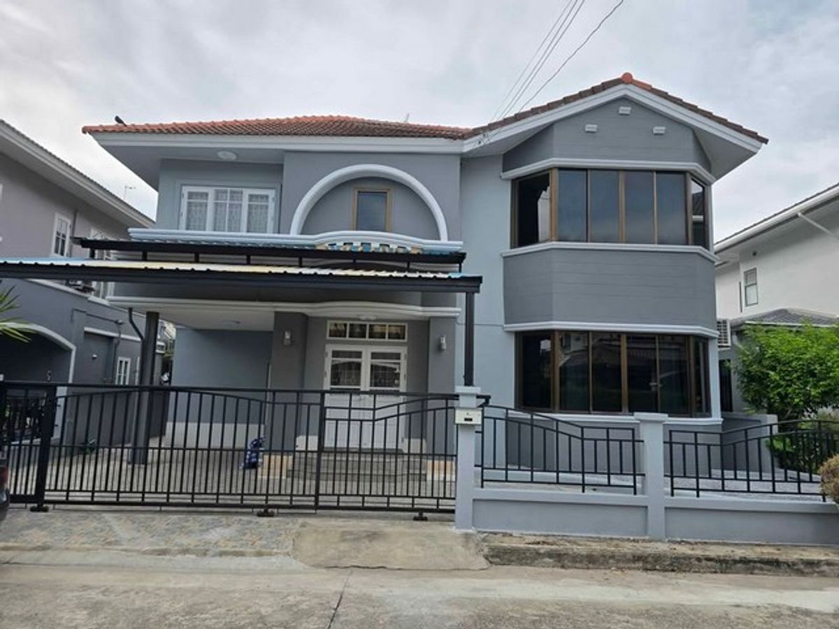 ให้เช่าบ้านนนทบุรี บางใหญ่ บางบัวทอง : HR2387ให้เช่าบ้านเดี่ยว ในโครงการเพอร์เฟค เพลส รัตนาธิเบศร์-สถานีไทรม้า พร้อมอยู่ เดินทางสะดวก