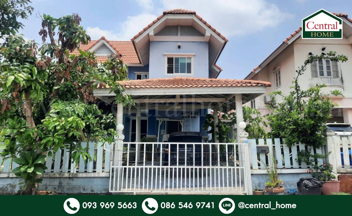 For SaleHouseNonthaburi, Bang Yai, Bangbuathong : Sirikarn Detached House, Bang Yai, near MRT Purple Line