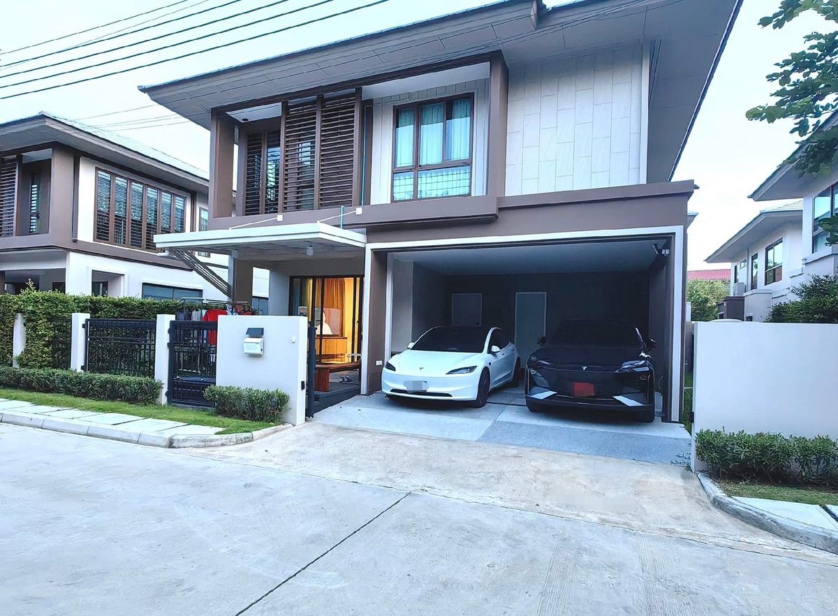 ให้เช่าบ้านพัฒนาการ ศรีนครินทร์ : ให้เช่า บ้านตกแต่งพร้อมอยู่ บุราสิริ กรุงเทพกรีฑา