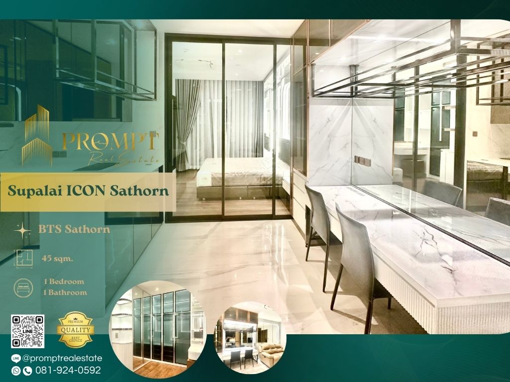 For RentCondoSathorn, Narathiwat : ST13304 - Supalai ICON Sathorn :  ศุภาลัย ไอคอน สาทร