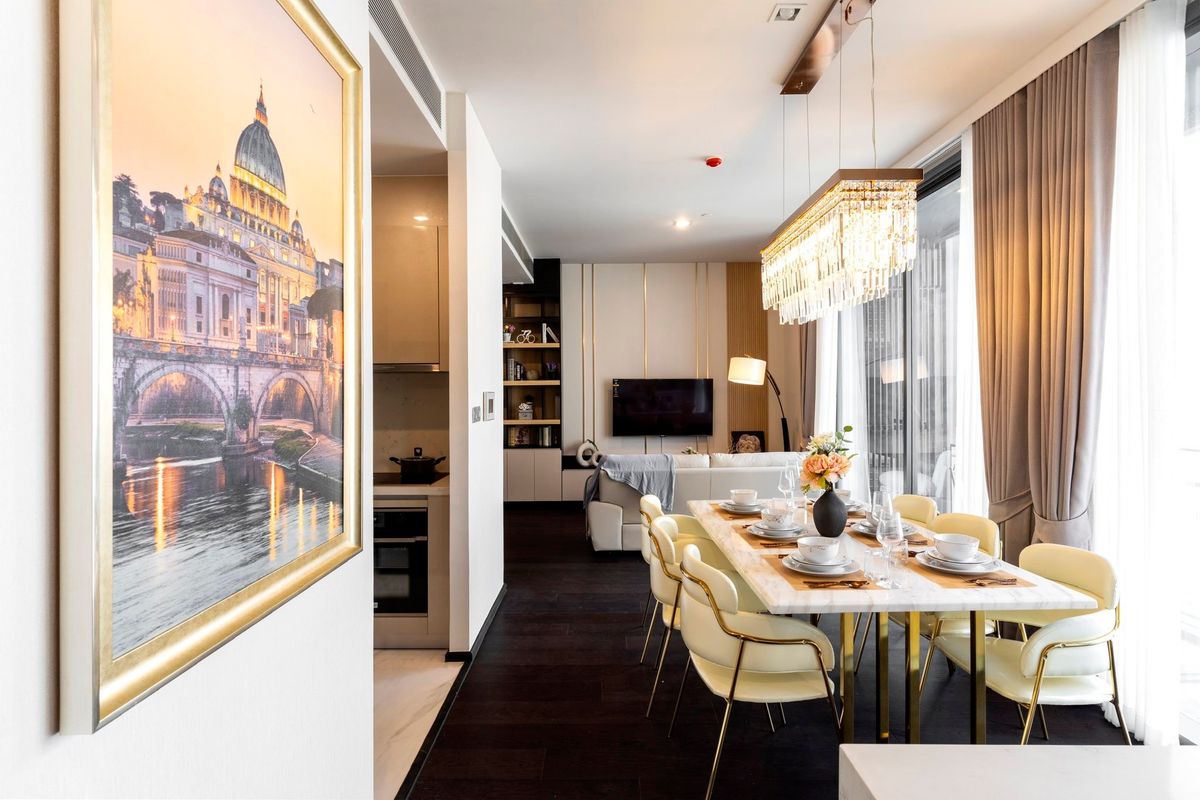 For RentCondoSukhumvit, Asoke, Thonglor : LAVIQ Sukhumvit 57✨ Luxury condo 300m to BTS Thonglor for rent