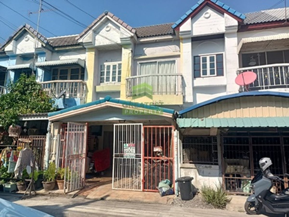 For SaleTownhomeNonthaburi, Bang Yai, Bangbuathong : Urgent sale, 3 bedrooms, Supakorn Sai Noi Village, 18 sq.w., good location, near the train, convenient to travel