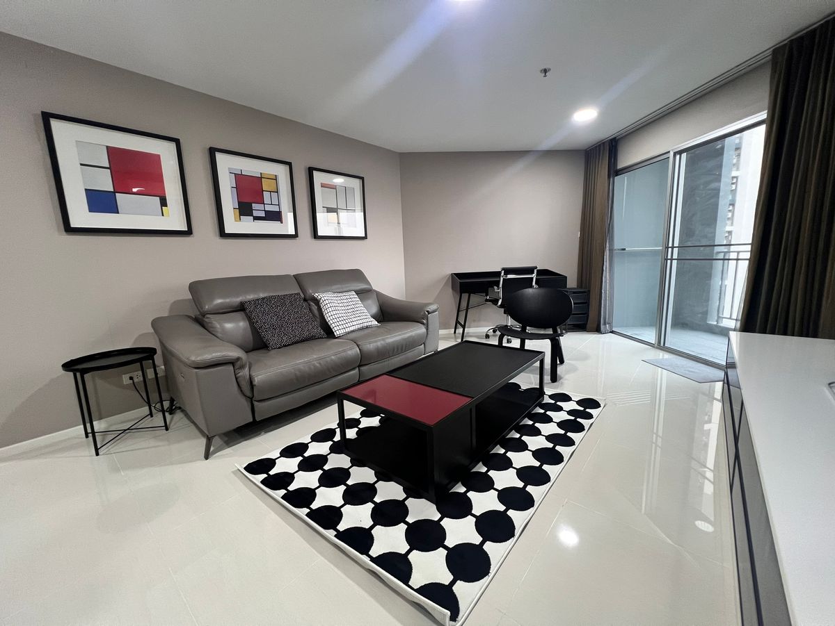 ให้เช่าคอนโดพระราม 9 เพชรบุรีตัดใหม่ RCA : for rent Belle grang rama9//2b1b// 67 sq.m