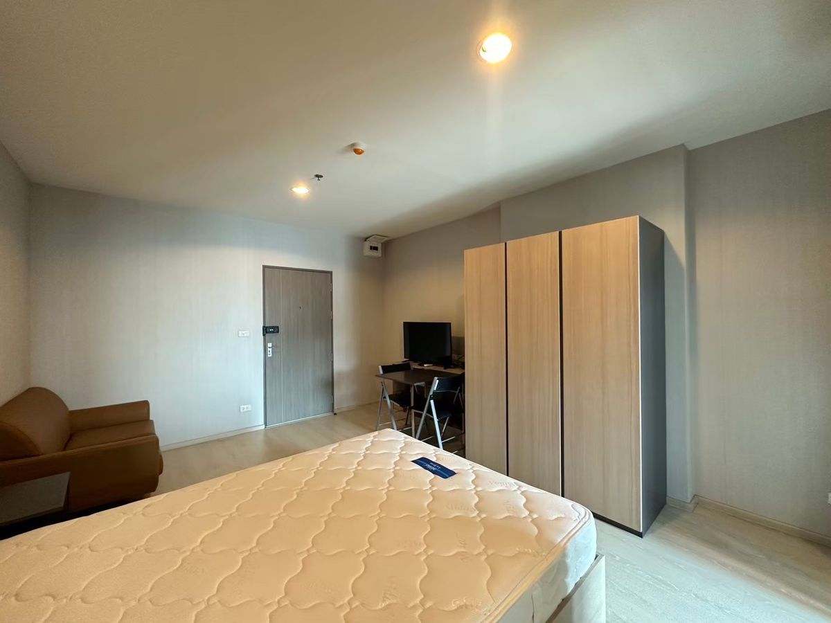 For RentCondoSamut Prakan,Samrong : Condo for Rent — Ideo Sukhumvit 115 🚈 Next to BTS Pu Chao
Studio | 28 sq.m