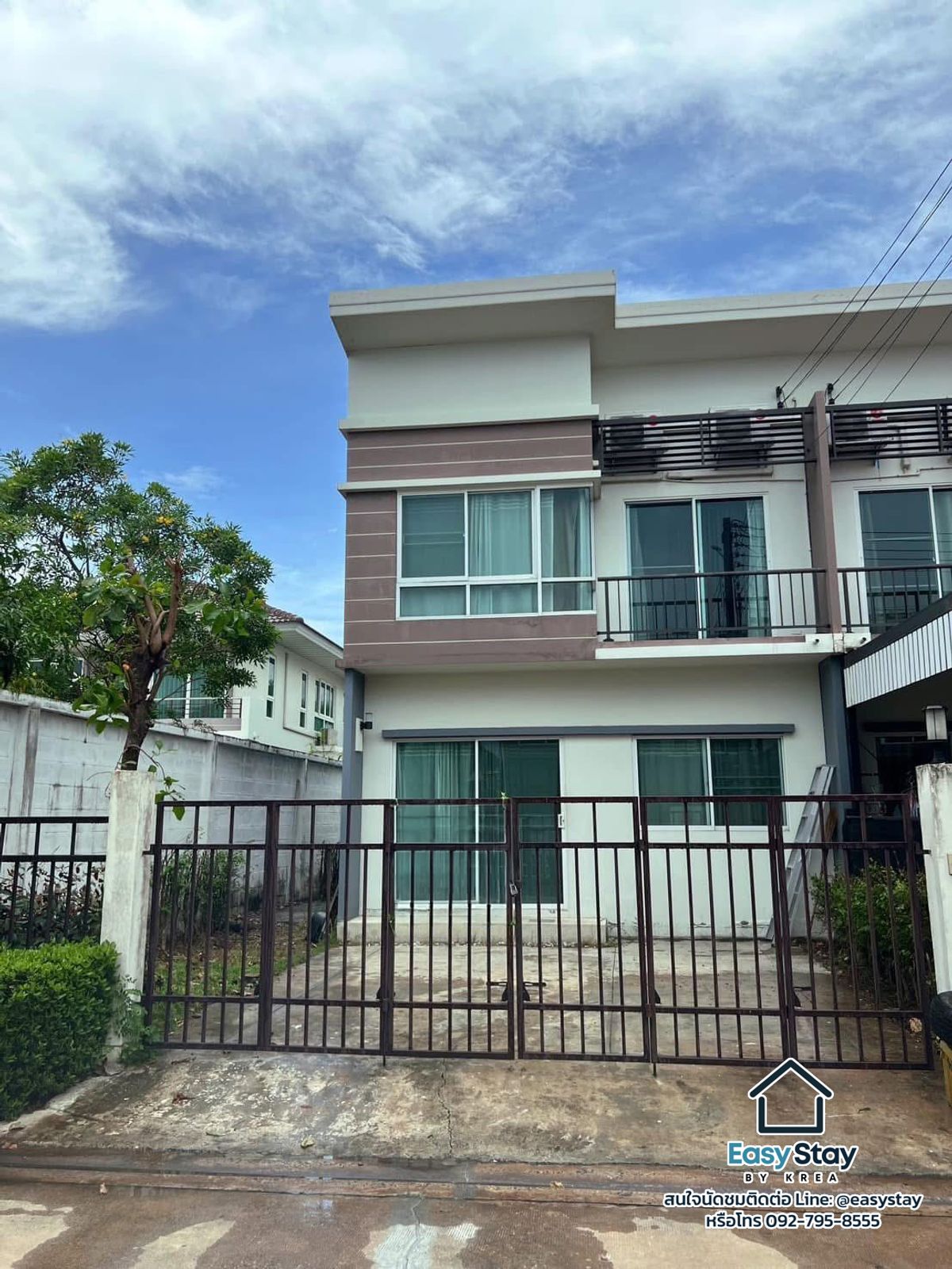ทาวน์โฮมปทุมธานี รังสิต ธรรมศาสตร์ : 🏡 ให้เช่า / ขาย ทาวน์โฮม ศุภาลัยวิลล์ รังสิต คลอง 2 (หลังมุม พร้อมสวนข้างบ้าน)