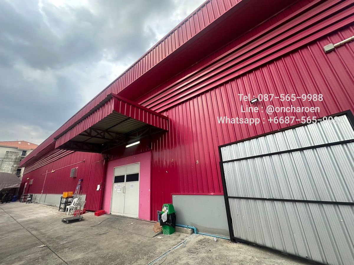 For RentWarehouseNawamin, Ramindra : Warehouse with air-con for rent, Sai Mai