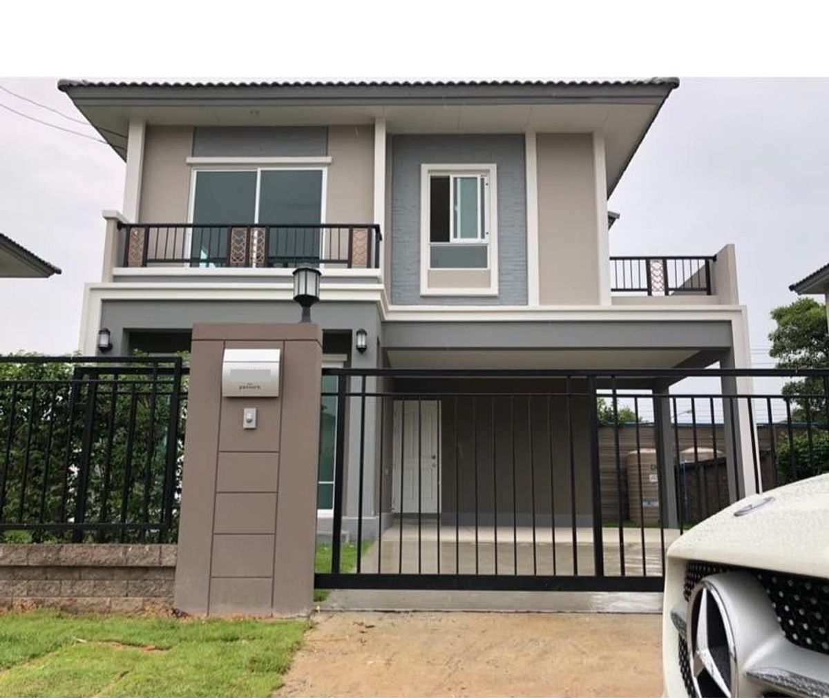 For RentHouseSamut Prakan,Samrong : 🏠 Rent a single house, Passorn Thepharak - Bangna Passorn Thepharak - Bang Na (Soi Bang Pla) 🎉 Near Big C Bang Phli 5.1 km, electrical appliances and complete furniture Ready to move in ✅✅