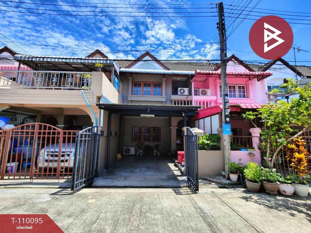 For SaleTownhomeNakhon Pathom : Townhouse for sale หมู่บ้านสระแก้ววิลล์ นครปฐม พร้อมเข้าอยู่