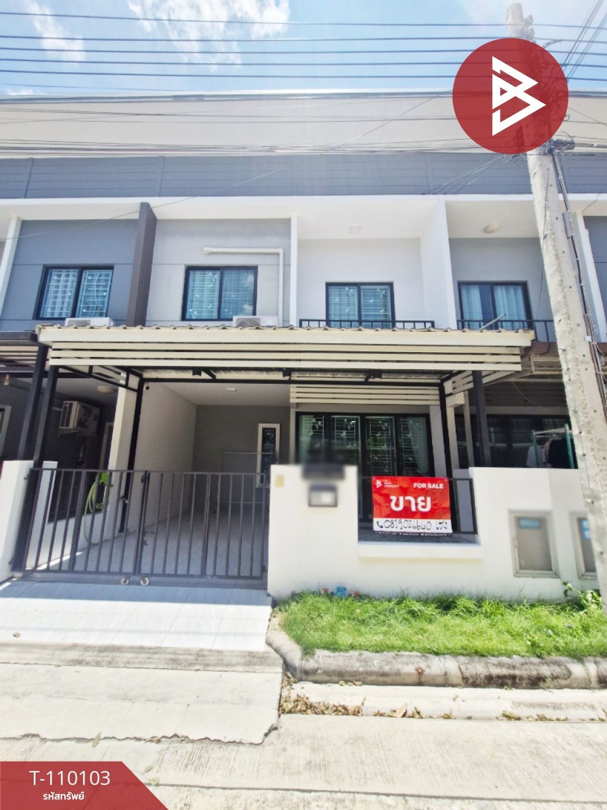 For SaleTownhomeSamut Prakan,Samrong : Townhouse for sale The Caller Village Bang Na-Ring 2 Bang Phli Samut Prakan