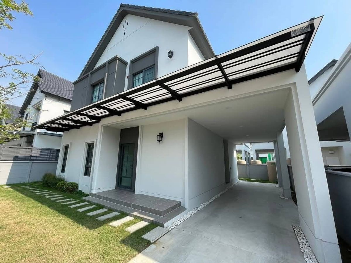 ให้เช่าบ้านบางนา แบริ่ง ลาซาล : LTH12342 – House FOR RENT at Centro Bangna Size 58 SQ.W 230 SQ.M 4 Beds 4 Baths Near Mega Bangna ONLY 120k/Month