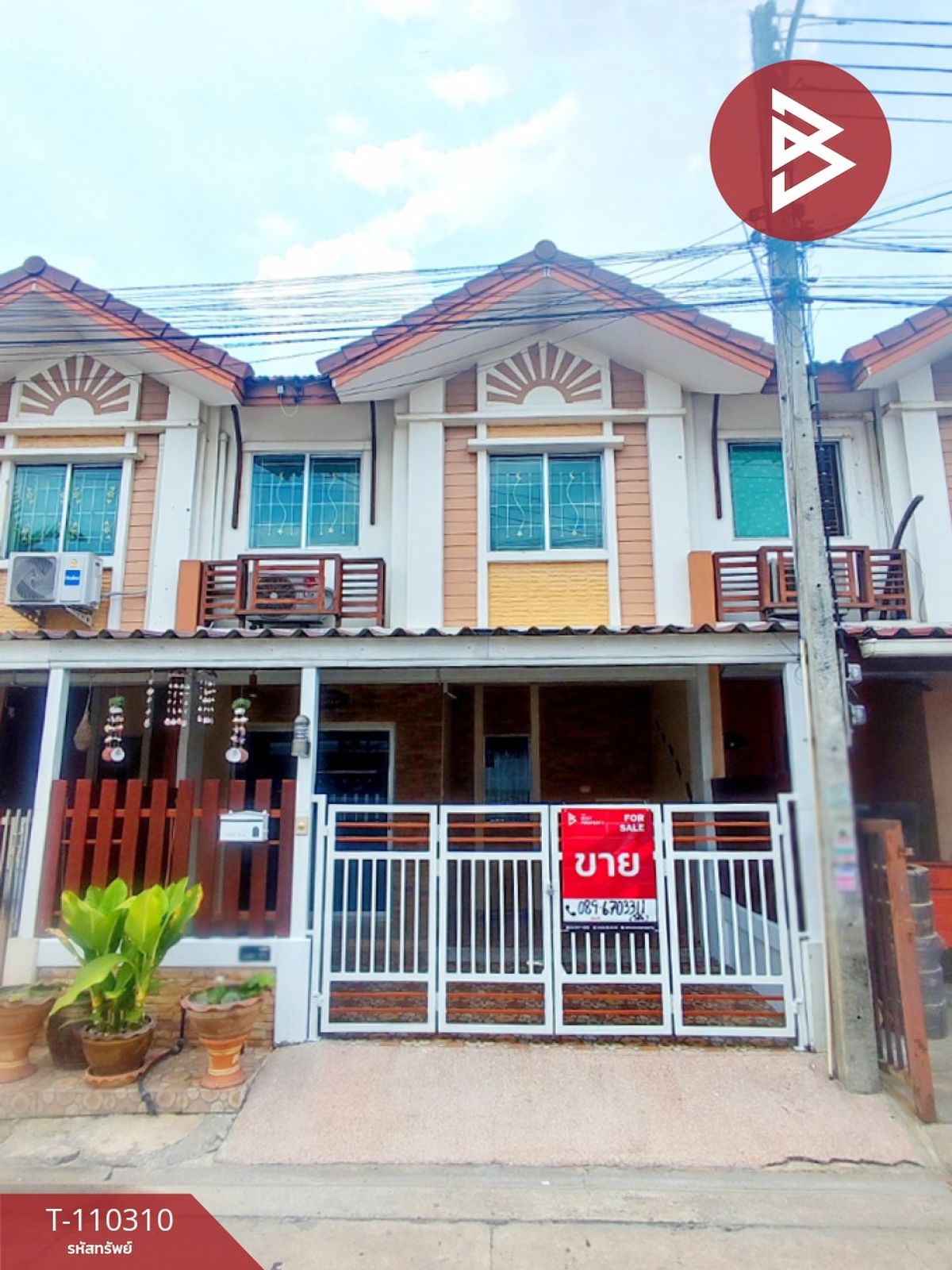 For SaleTownhomeNakhon Pathom : Townhouse for sale Pruksa Ville 10 Village Petchkasem-Phutthamonthon Sai 4, Sam Phran, Nakhon Pathom