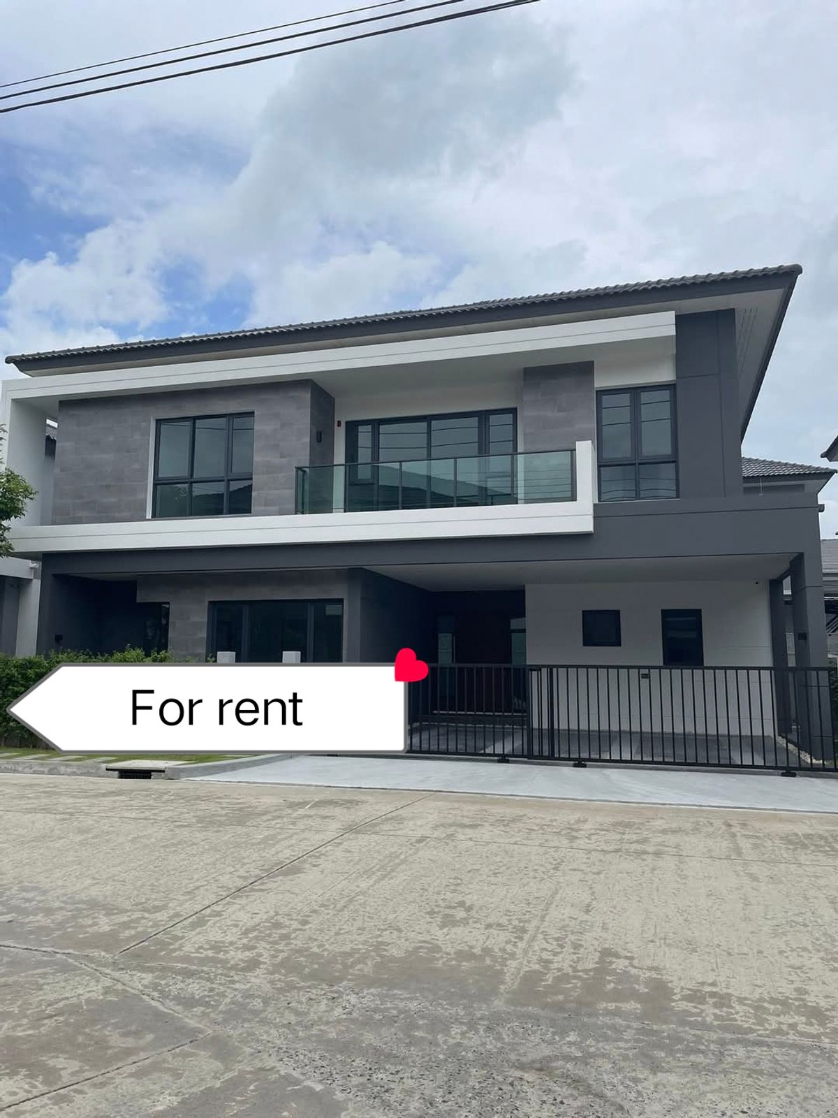 ให้เช่าบ้านบางนา แบริ่ง ลาซาล : 🔥🔥 House for rent The City Bangna🔥🔥New project 