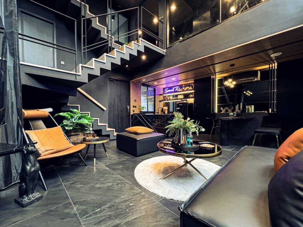 For RentTownhomeRatchadapisek, Huaikwang, Suttisan : 🌟 Rent/Luxury House for Sale, Ratchada area, L SCAPE🌟 Project