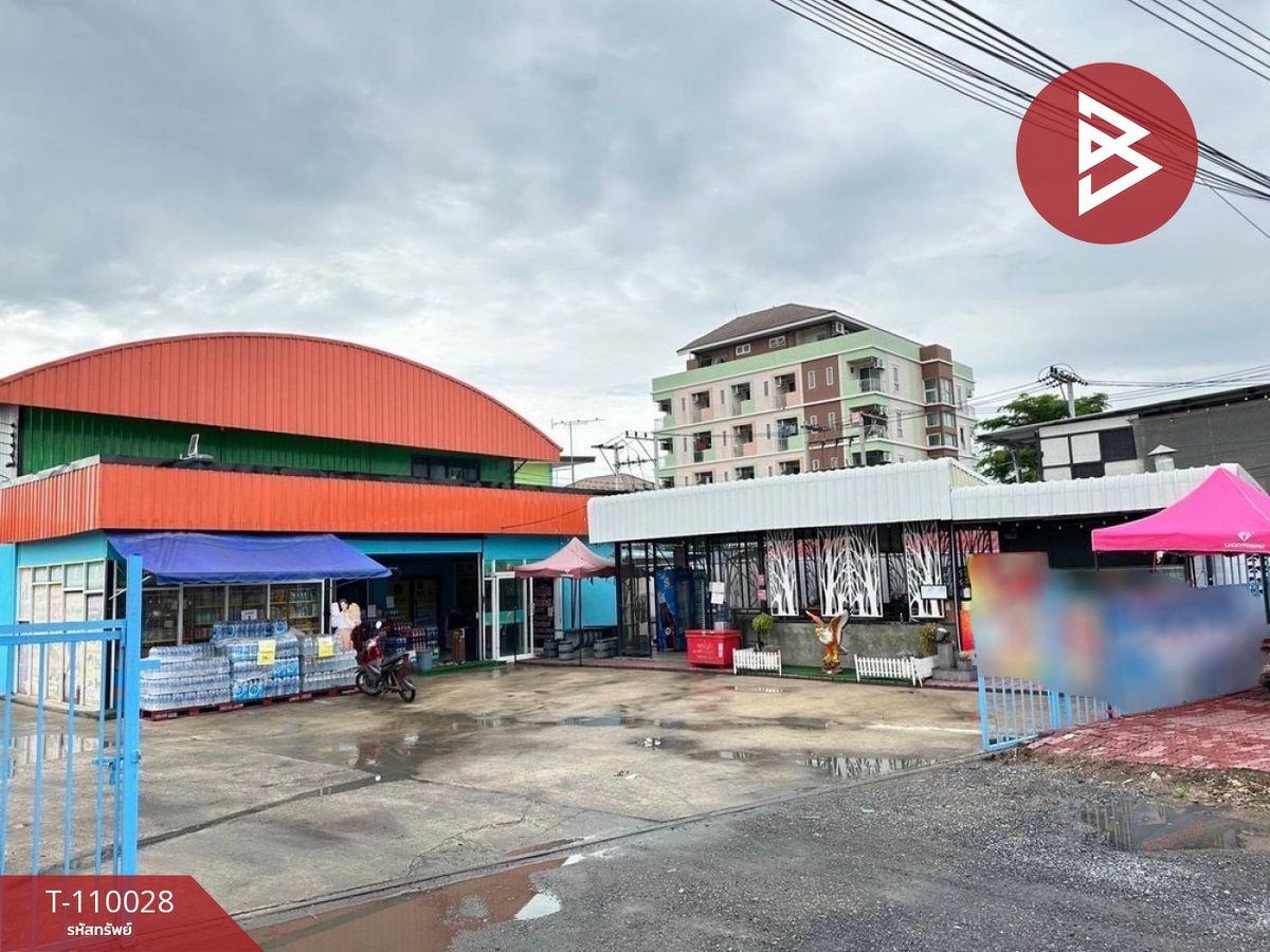 ขายโกดังปทุมธานี รังสิต ธรรมศาสตร์ : ขายโกดังพร้อมที่ดินติดถนน เนื้อที่ 2 ไร่ ลำลูกกา ปทุมธานี