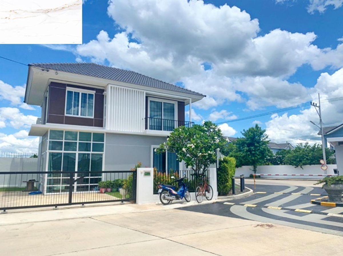 ให้เช่าบ้านหัวหิน ประจวบคีรีขันธ์ : บ้านเดี่ยว 2 ชั้นรร.นานาชาติหัวหิน 7.0 กม.พร้อมเฟอร์ ตลาดหนองขอน หลังมุม 3นอน 3น้ำ 54ตร.วา. 254ตร.ม. PTT Station ปตท.หินเหล็กไฟ 450ม.